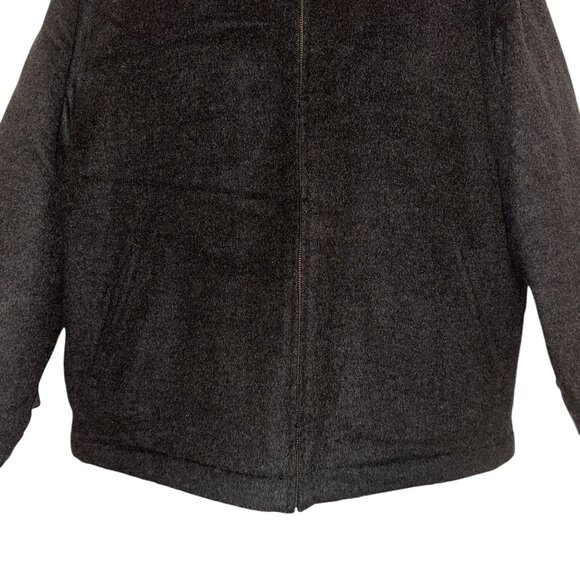 Daniel Cremieux Collection Wool Coat Mens XL Gray Pockets Lined Insulation - Picture 3 of 10